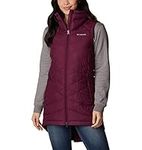 Columbia Women's Heavenly Long Vest, Marionberry, 3X Plus