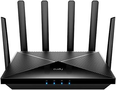 Cudy New 4G LTE Cat 6 WiFi Router, Qualcomm Chipset, LTE Modem Router, Dual SIM 4G Cellular Router, AC1200 Dual Band WiFi, 4 Gigabit Ports, OpenVPN, WireGuard, Band Lock, TTL, at Command