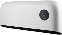 TCP Smart Down Flow Ceramic Heater 2000w App & Remote Control, WiFi, IP22 Bathroom, Office, Commercial, Works with Alexa, Google Home & Siri Shortcuts, 2 Heat Modes, Quiet, Timer, Smart Schedules