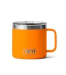 YETI Rambler Mug, Vacuum Insulated Stainless Steel Stackable Mug with Magslider Lid, King Crab, 14 oz (414 ml)