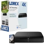 Lorex Fusion 4K 12-Channel (8 Wired and 4 Wi-Fi) 2TB Digital Video Recorder