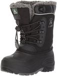 Kamik Kids' Luke Snow Boot, Black, 11 Little Kid