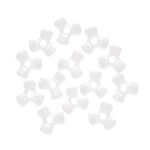Darice Tri-Beads White 11mm 1000 Pieces (1-Pack) 06102-7-02