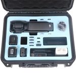 YiSeyruo Osmo Pocket 3 Hard Carrying Case - Waterproof Travel Case for DJI Pocket 3 Creator Combo/Power Expansion Combo/DJI Pocket 3 Video Camera/Vlogging Camera and Accessories