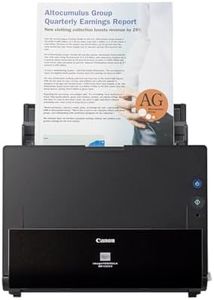 Canon DR-C225 II Document Scanner A4 Small Footprint Home scanning with scan to excel and Word Software