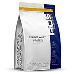 Whey Protein Powder | Unflavoured | Target Whey Protein by ROS Nutrition | 1 Kg | 40 Servings | No Added Ingredients