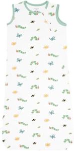 KYTE BABY Unisex Rayon Made From Bamboo Sleep Bag for Babies and Toddlers, 0.5 Tog (Large, The Very Hungry Caterpillar™ and Friends)