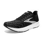 Brooks Women's Hyperion Tempo, Black/Silver/White, 11