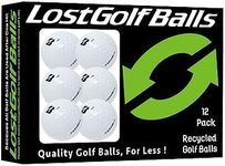 Bridgestone Tour B X Golf Balls (12 Pack) - Mint Quality, Used Golf Balls Refinished by Lostgolfballs.com, Like New with No Logos