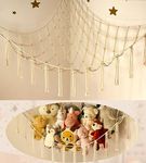 Teddy Hammock - Toy Storage Hammock for Stuffed Animals - Teddy Bear Storage - Soft Toy Storage Net - Nursery Preppy Room Decor