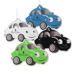 Aroma Serene Car Air Freshener, Fun Original Shaped Air Freshener with Unique Traditional Fragrances, Longlasting Cardboard Car Perfume Scents, Hanging Car Accessories (Assorted)