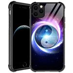 iPhone 11 Case,Yinyang Planet iPhone 11 Cases for Men Boys,Shockproof Anti-Scratch Soft TPU Pattern Design Case for Apple iPhone 11 Yinyang Planet