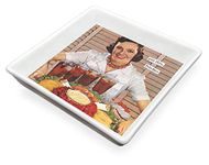 Boston International Anne Taintor Ceramic Napkin Holder Caddy Tray, Cocktail Size, Pin This ES