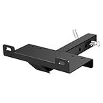 Winch Hitch Cradle Mount Plate, DACK Universal Receiver 10 x 4 1/2 Winch Mounting with 2''Receiver Hitch for Recovery Winches Heavy-Duty 15000Lbs Capacity for ATV UTV Truck