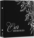 Lanpn Photo Albums 4x6 1000 Pockets Slip in, OURMEMORIES Extra Big Large Capacity Linen Hardcover Photobook Photo Book Holds 1000 Vertical horizontal Photos (Black)