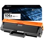 Timink 106A Replacement Compatible for HP 106A W1106A Toner Cartridges for HP Laser 107a 107r 107w MFP 135a 135r 135w 135wg MFP 137fnw 137fwg (1 Black)