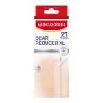 Elastoplast XL Scar Reducer Plasters (21 Pieces), Scar Cover Up Treatment, Strong Adhesion Scar Sheets to Reduce Visibility of Scars, Scar Plaster, Water-Resistant XL Plasters, Clear