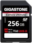 GIGASTONE 256GB SD Card UHS-II V60 