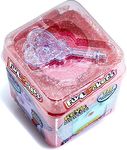 FUNLOCKETS Surprise Jewellery Box Collectable Toys for Girls (1 Piece Assorted Color), Pink/Purple