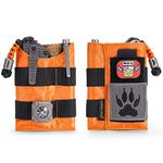 VIPERADE VE9 EDC Organizer Pouch, EDC Pocket Organizer for Men, Slim EDC Pouch with DIY Patch Area, EDC Pouch Organizer for Daily Carry