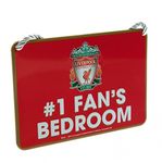 Liverpool No 1 Fan Bedroom Sign - Multi-Colour