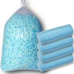 NiceLady Shredded Memory Foam Filling for Bean Bag Filler Foam Refill for Pillow Dog Beds Chairs Cushions and Arts Crafts, Added Gel Particles (Blue,20 LBS)…
