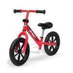 Chicco Speedy Red Balance Bike | Pedal-Free Bike | Anti-Puncture EVA Wheels | Adjustable Seat Height | Adjustable Handle Bar Height | BIS Certified