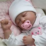 WOOROY Lifelike Reborn Baby Dolls Girl - 22 Inch Sleeping Real Life Newborn Baby Dolls Realistic Reborn Doll/Babies That Look Real Gift for Kids Age 3+