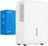 hOmeLabs Dehumidifier for Home, Office, Basements with Powerful Moisture Removal, Humidity Control, Auto Shut-off, Quiet Operation - 7,000 Sq Ft Wi-Fi (50 Pint MAX 120 Pint at 95°F, 90% RH)