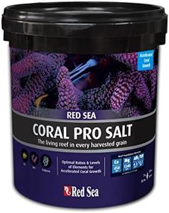 Red Sea Coral Pro Reef Salt Mix Small Bucket | Makes 55 Gallons Complete Marine Saltwater Aquarium Advanced Formula Optimal Coral Health & Stability