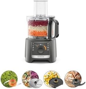 Robot multifonction KENWOOD FDP31.020GY - 2 vitesses + Pulse - 800W - Bol 2,1L + accessoires