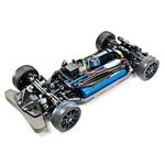 TAMIYA 47326 TT-02R Chassis Kit Vehicle 47326-1:10 RC, Remote Controlled Car, Model Building, Hobby, Black