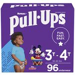 Boys Potty Training Underwear, Easy Open Training Pants 3T-4T Pull-Ups Learning Designs for Toddlers 96ct 1 Month Supply