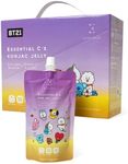 EVERYDAZE BT21 Essential C’s Collagen + Vitamin C Konjac Jelly | Vegan, 10 Calories, 0 Sugar | 10 Packs | Healthy Diet Pouch Drinkable Snack Drink, Weight Management (Korean Pear)