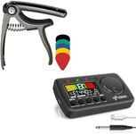 Comprehensive Musician's Toolkit: 3-in-1 Metrotune and 4-in-1 Guitar Capo