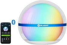OLIGHT Sphere Smart Night Light, 75 lumens Stepless Dimming Table Lamp with Remotely APP Control, Magnetic Rechargeable RGB Ambient Lighting for Sleeping, Reading, and Relaxation