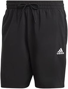 adidas Men's AEROREADY Essentials Shorts, Black, L