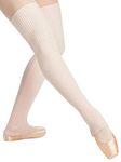 Capezio Ca1Ev 126 36" Legwarmer Warm-Up KNITS - Pink, One Size