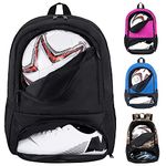 Himal Soccer Bag-Backpack for Soccer,Backpack for Football & Volleyball & Handball,Sports Bag with Separate Cleat and Ball Holder