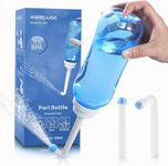 PropoDusche Peri Bottle for Postpartum & Perineal Care,Portable Travel Bidet for Personal Hygiene Cleaning,16.9 OZ （1 Blue ）