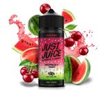 Just Juice 70/30 Vape Liquid with No Nicotine, 100ml 0mg Watermelon & Cherry Vape Juice, No Nicotine E Liquid for E-Cigarette, Nic Free Eliquid, Vaping Liquids, 70VG 30PG