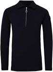 HORZE Tiana Women's Equestrian Long Sleeve Training Polo Shirt with Mesh