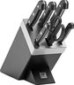 ZWILLING Gourmet Selbstschärfender Messerblock, 7-teilig, Made in Germany
