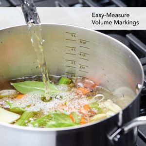 KitchenAid 10-Piece Stainless Steel Induction Cookware Set – Nonstick Grill Pan, Dishwasher Safe