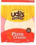 Udis Gluten Free Foods, Pizza Crust 2 Count, 8 Ounce