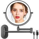 Mounted Lighted Makeup Mirror