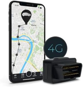 Salind 08 4G OBD GPS Tracker - Tracker per Auto, Camion e Altri Veicoli, Localizzatore Gps con App e Connessione Diretta alla Presa OBD, Monitoraggio Percorso in Tempo Reale Tramite App