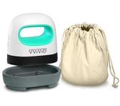 VViViD Ultra Compact Mini Heat Press Machine (4.17” x 2.44”) for HTV, T-Shirts, Clothes, Portable, Lightweight