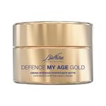 Bionike Defence My Age Gold Intensive Facial Cream Nipple Strengthening Anti-Ageing, Repairs, Strengthens & Repolps Mature Pelli, Dona Hydration & Elasticity to Skin 50 ml