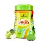 British Biologicals - Sirus Vitamin D3-60 Gummies for Women & Men - Supports Immunity, Bones, Teeth, Brain and Nervous System - Gluten Free - Green Apple Flavor